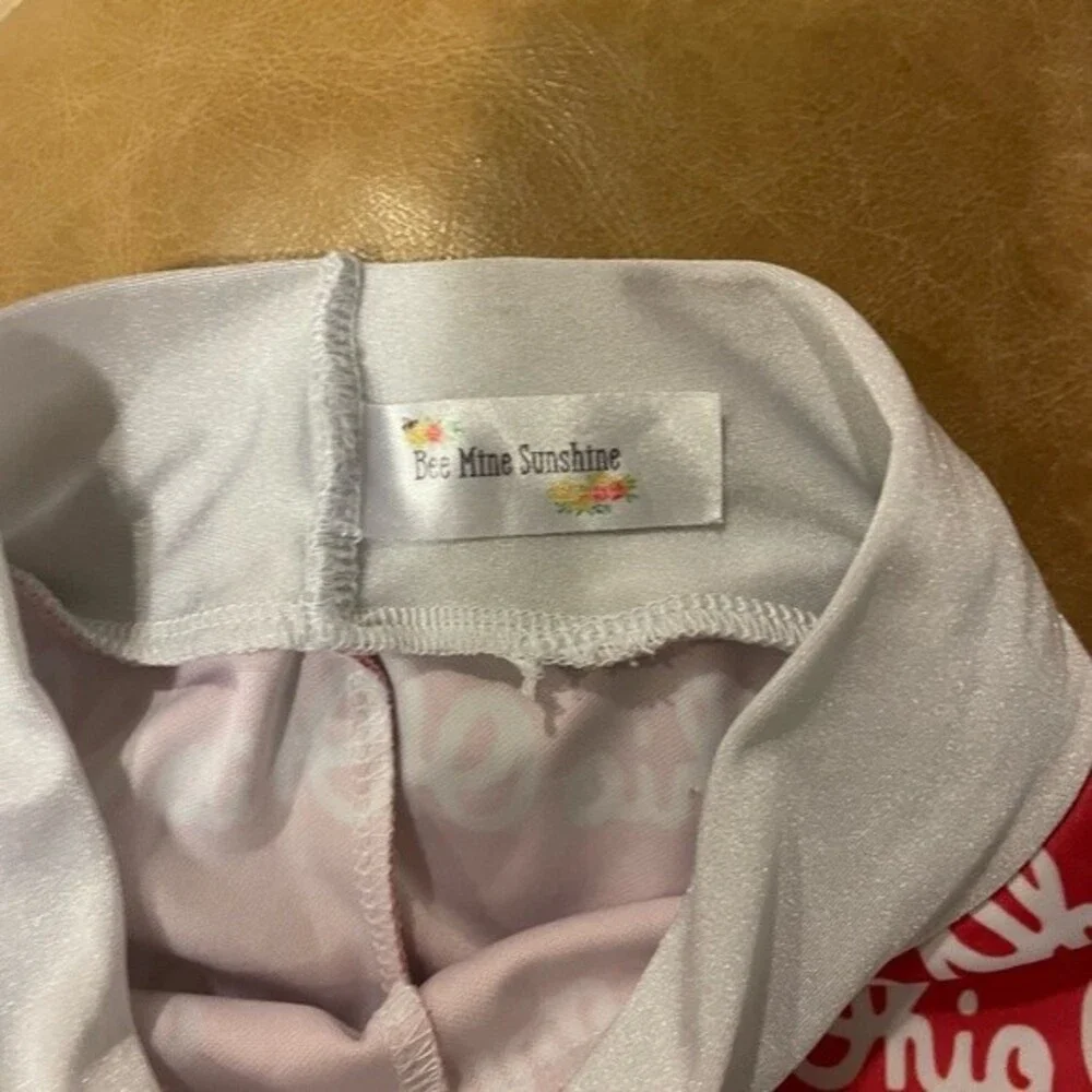 Ohio State Buckeyes red script ohio kids baby pants size 9-12 months